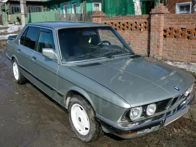 История восстановления BMW Е28 1987 года выпуска