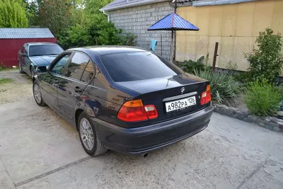 BMW 3-Series 1998, 1999, 2000, 2001, седан, 4 поколение, E46 технические  характеристики и комплектации