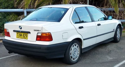 1993 BMW 3 Series Sedan (E36) 318i (115 Hp) | Technical specs, data, fuel  consumption, Dimensions