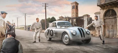 The BMW 328 at the Mille Miglia 1940