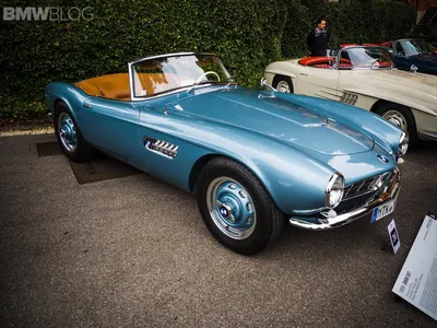 This BMW 507 Roadster Might Just Come With Its Designer's Signature |  Carscoops