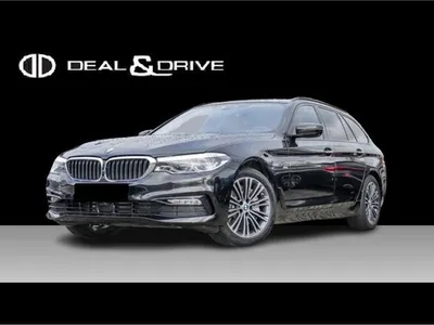 Black BMW 540 i XDRIVE SPORT LINE used, fuel Petrol and Automatic gearbox,  74.550 Km - 39.490 € | LuxAuto.lu