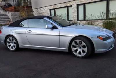 Light grey BMW 645 Convertible CiA used, fuel Petrol and Automatic gearbox,  153.000 Km - 20.500 € | LuxAuto.lu