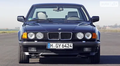 BMW E32 - второе поколение BMW 7-й серии. Автомобил был представлен в  сентябре 1986 года. | Всё о BMW | Дзен