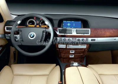 Фото отчет по перетяжке кожей BMW 7 серии