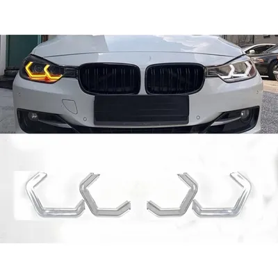 Желтые ангельские глазки для BMW M3, M4, I4 G series