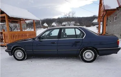 BMW 7 серия E32, 1992 г., бензин, автомат, купить в Минске - фото,  характеристики. av.by — объявления о продаже автомобилей. 101802294