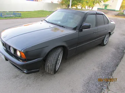 BMW 5 series (E34) 2.5 бензиновый 1993 | Бордовая 5er-k@ E-34 на DRIVE2