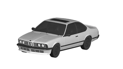 3D file BMW E24 🚗・3D printing model to download・Cults