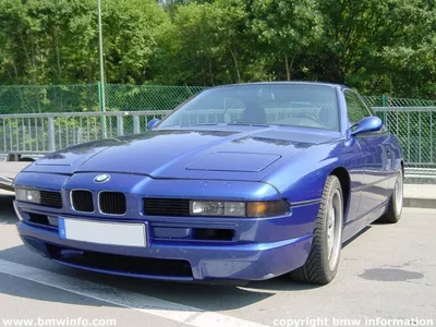 BMW 8-Series 1989, 1990, 1991, 1992, 1993, купе, 1 поколение, E31  технические характеристики и комплектации