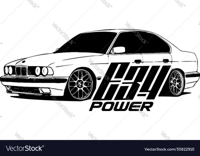 Old Black Bmw M5 E34 On A Forest Road Stock Photo - Download Image Now - BMW,  Black Color, Blue - iStock