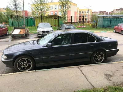 BMW E38 BLACK 别骂我 бмв е38 750LI …» — создано в Шедевруме