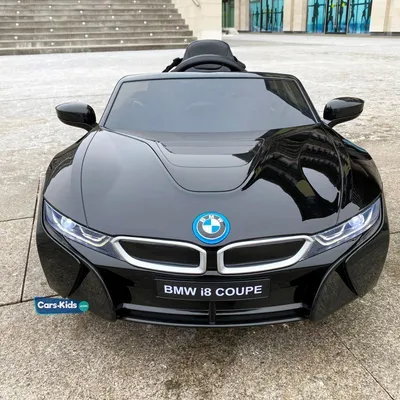 Электромобиль BMW i8 Coupe 12V - JE1001- черный купить в Москве