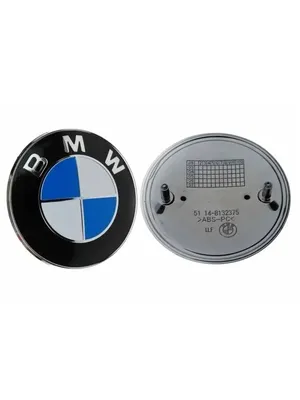 Эмблема для автомобилей BMW, передняя, задняя, 82 мм, 74 мм купить по цене  380 ₽ в интернет-магазине KazanExpress