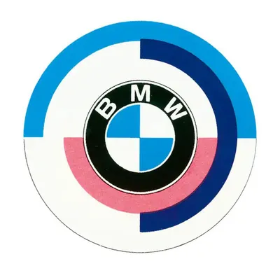 Логотип БМВ (Дизайн Машинной Вышивки) 4 разм. Купить #615