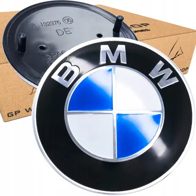 Эмблема BMW 74MM качества Luxury на капот/багажник BMW OEM: 51148219237 -  купить по выгодным ценам в интернет-магазине OZON (620651495)
