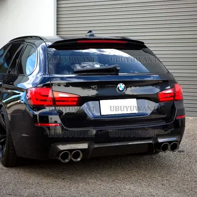 Painted all color Fit For BMW 5-Series F11 5D Wagon V Type Roof Spoiler  10-16 | eBay