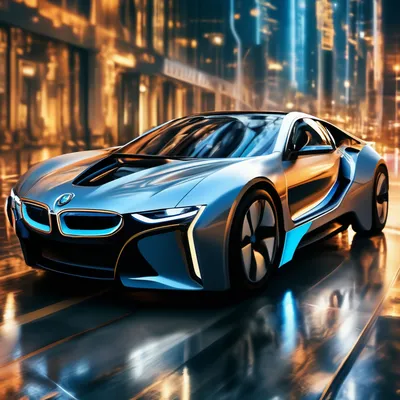 BMW разрабатывает гибридный суперкар i9