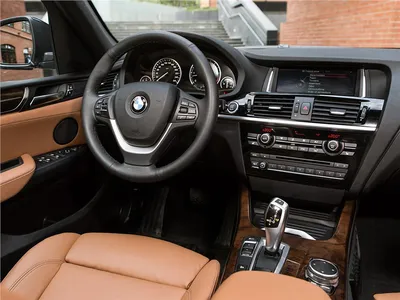 BMW X3 - фото салона, новый кузов