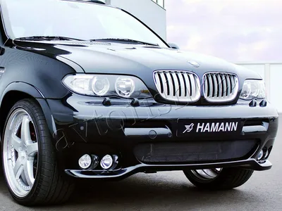 Сплиттер переднего бампера Hamann для BMW X5 G05.
