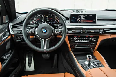 The new BMW X6 M. On location. Interior (01/2015).