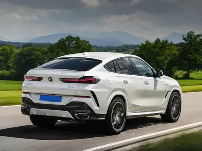 Рестайлинг BMW X6 2023 на основе шпионских снимков — BMWLAND.RU