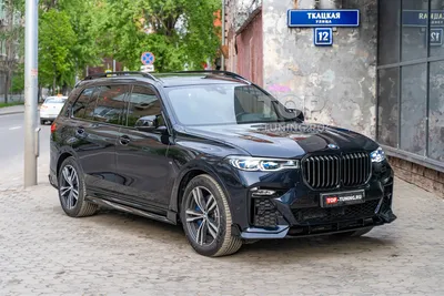Обзор и сравнение До и После модернизации BMW X7 G07 – Top Tuning Москва