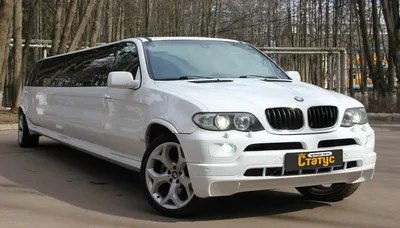 Свадебный лимузина BMW X6 напрокат в Алматы. Лимузины Алматы