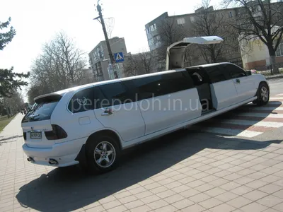 Лимузин БМВ Х6 аренда автомобиля с водителем в Воронеже на свадьбу