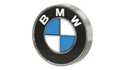 Логотип BMW белом фоне» — создано в Шедевруме
