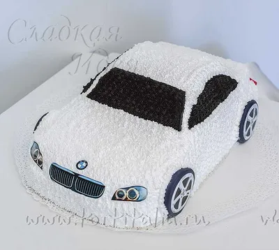 Торт С машиной BMW с доставкой по Москве Машины Тематические торты  Производство тортов на заказ - Fleurie