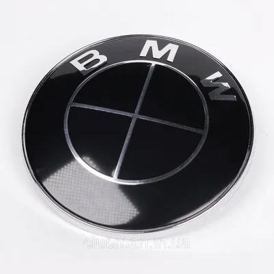 Эмблема BMW (БМВ) 82 мм Черно-черная значок бмв E39 E53 E60 E46 E36 E34 E90  E65 E66 E70 Значок капот багажник: продажа, цена в Киеве. Автомобильные  эмблемы от \"CLUBMAN tuning and auto