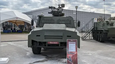Автомобили «Тигр-М» в стиле «Безумного Макса» представили на «Армии-2023»