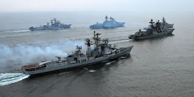 Боевые корабли ВМФ России и ВМС Китая впервые провели совместное  патрулирование в Тихом океане - YouTube