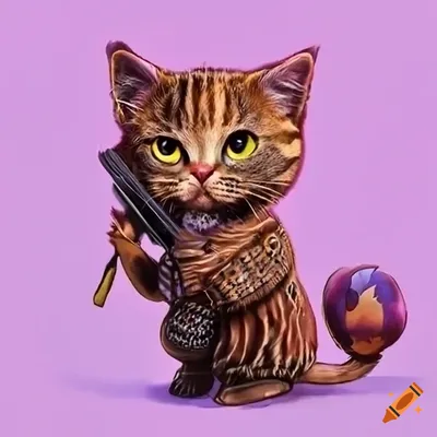 Хрустальные боевые коты» — создано в Шедевруме