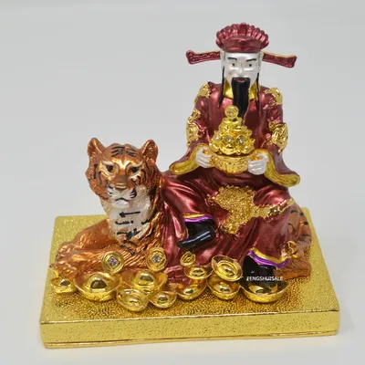 Feng Shui Bejewelled God of Wealth On Tiger W Fengshuisale Red String  Bracelet W3366 - AliExpress