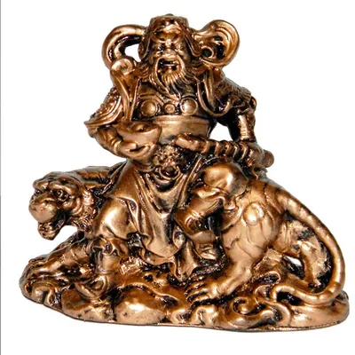 Статуэтка Бог богатства на тигре – купить в интернет-магазине OZON по  выгодной цене