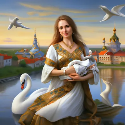 Картина по номерам Славянская Богиня Лада на подрамнике ЯМалевич 159648830  купить в интернет-магазине Wildberries
