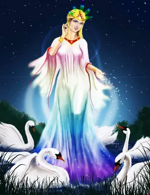 Древне-языческая богиня Лада в …» — создано в Шедевруме