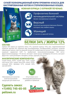 Brit Premium Cat (Брит Премиум Кэт) кусочки в соусе с курицей для  кастрированных котов и стерилизованных кошек (пауч) купить Консервы для  кошек Brit Premium | Zoolandia