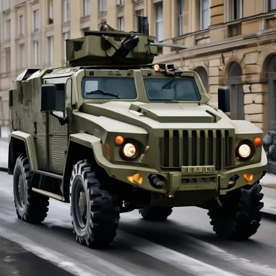 Бронеавтомобиль ГАЗ «Тигр» - купить товары для детского творчества в Самаре
