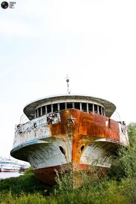 Кронштадтский морской завод. Брошенные корабли | Пикабу