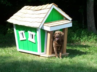Деревянные будки, домики для собак (ID#85358649), купить на Prom.ua