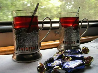 Чай в вагоне поезда (26 фото) - фото - картинки и рисунки: скачать бесплатно