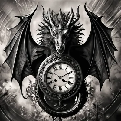 Часы установка часов черно-белый детальный рисунок часовая и минутная  стрелки шестерни шестерни | Премиум Фото