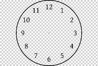 Циферблат шаблона Положение часов, часы без стрелок, шаблон, угол, белый  png | Klipartz