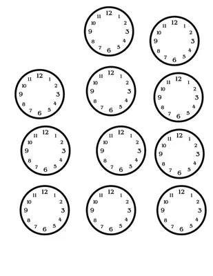 черно-белая иллюстрация часов, циферблат, аналоговые часы без стрелок,  угол, белый, текст png | PNGWing