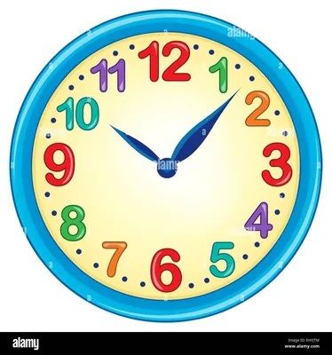 Часы для обучения детей времени: скачать и распечатать — 3mu.ru