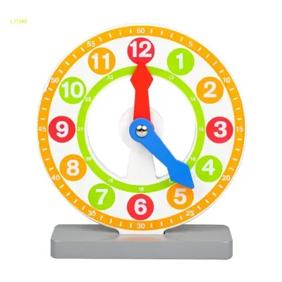 Часы для детей с полным 24 часовым видимым циклом и 12 часовые  (пол-суточные).