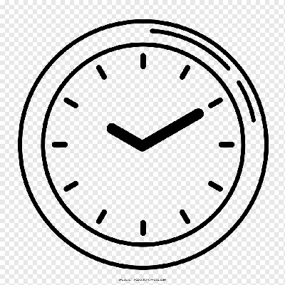 Нарисованные рукой часы вектора на белой предпосылке Иллюстрация вектора -  иллюстрации насчитывающей акварель, каракули: 129368337